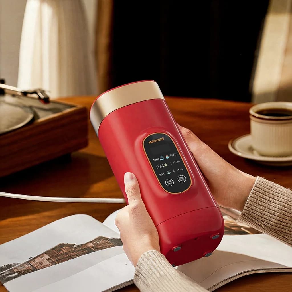 Prenosna električna grelna skodelica za vodo 650ml 304 obloga 220V