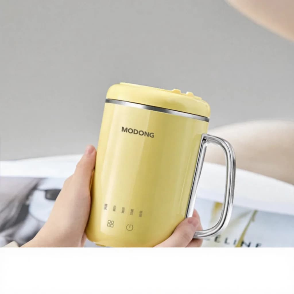Prenosna električna skodelica za dušenje 450ml 220V s filtrom in žlico