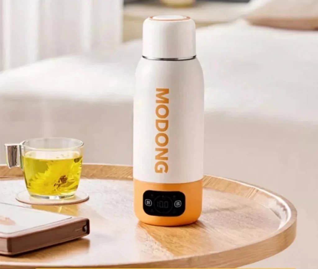 Prenosni električni potovalni grelnik 600ml, 316 nerjavno jeklo
