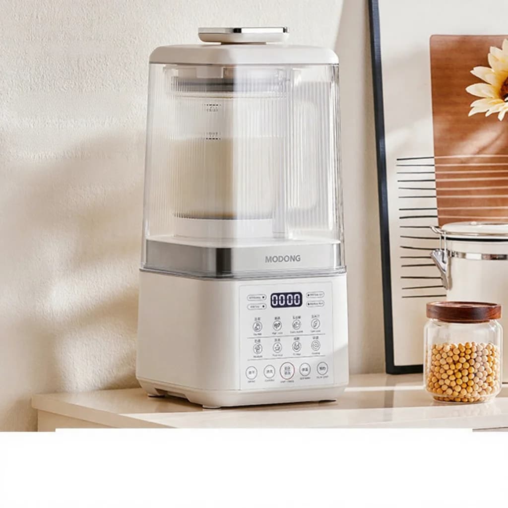 Grelni blender z dvojnimi posodami in samodejnim ohranjanjem toplote