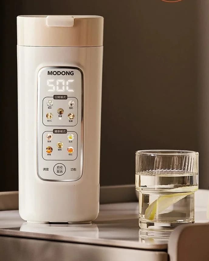 Prenosna električna skodelica za segrevanje vode s filtrom, 220 V
