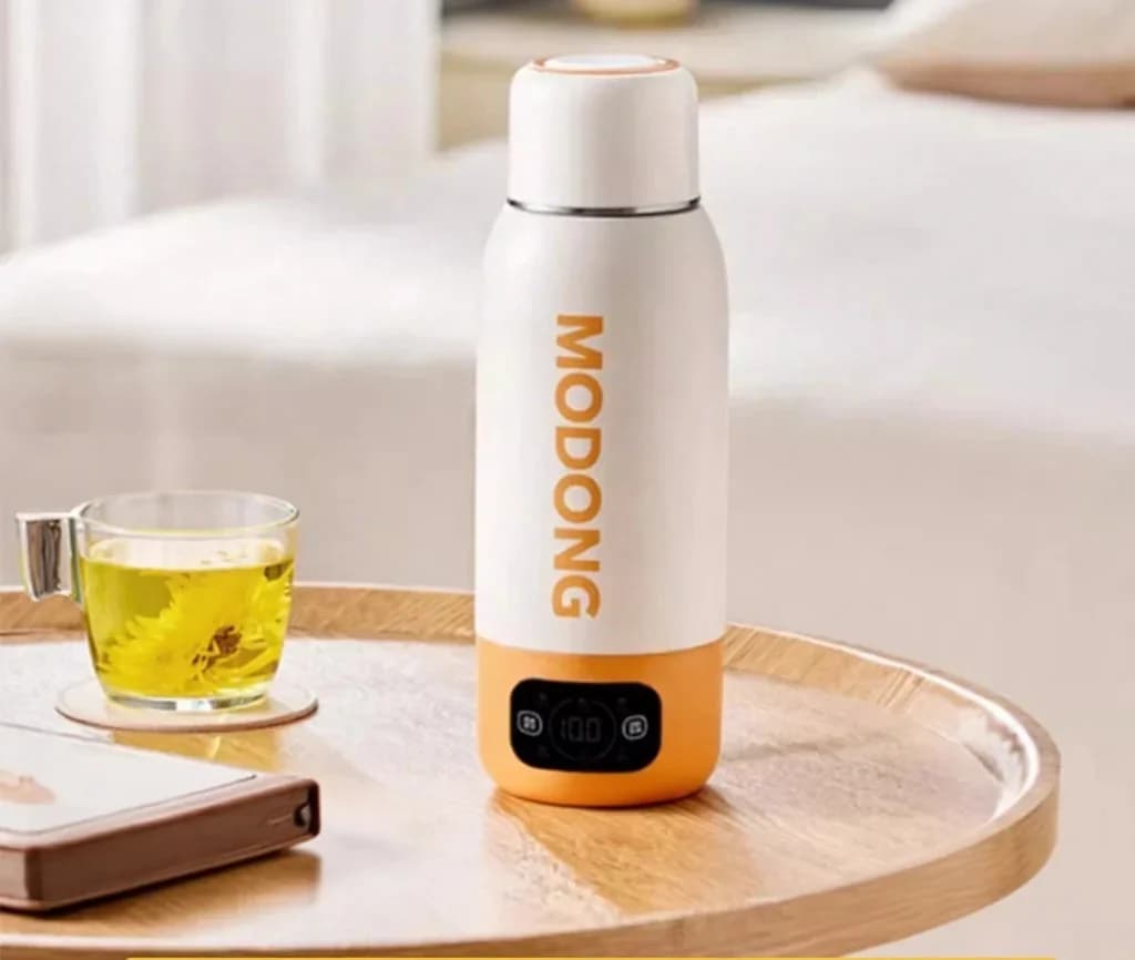 Prenosni električni potovalni grelnik 600ml, 316 nerjavno jeklo