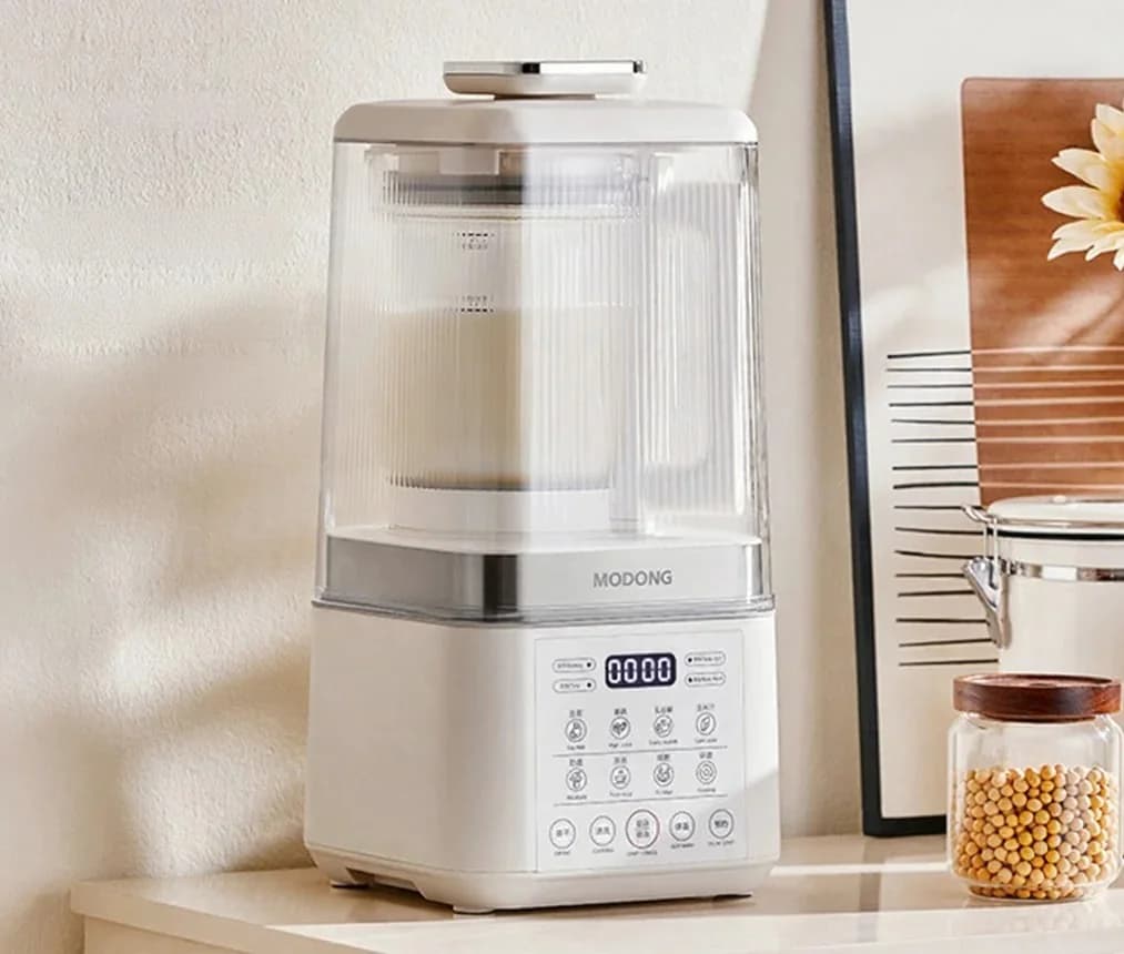 Grelni blender z dvojnimi posodami in samodejnim ohranjanjem toplote