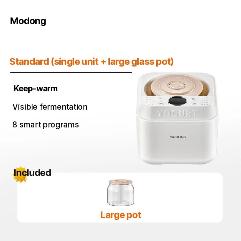 Samodejni aparat za jogurt in fermentator, 500-1000ml, 220V
