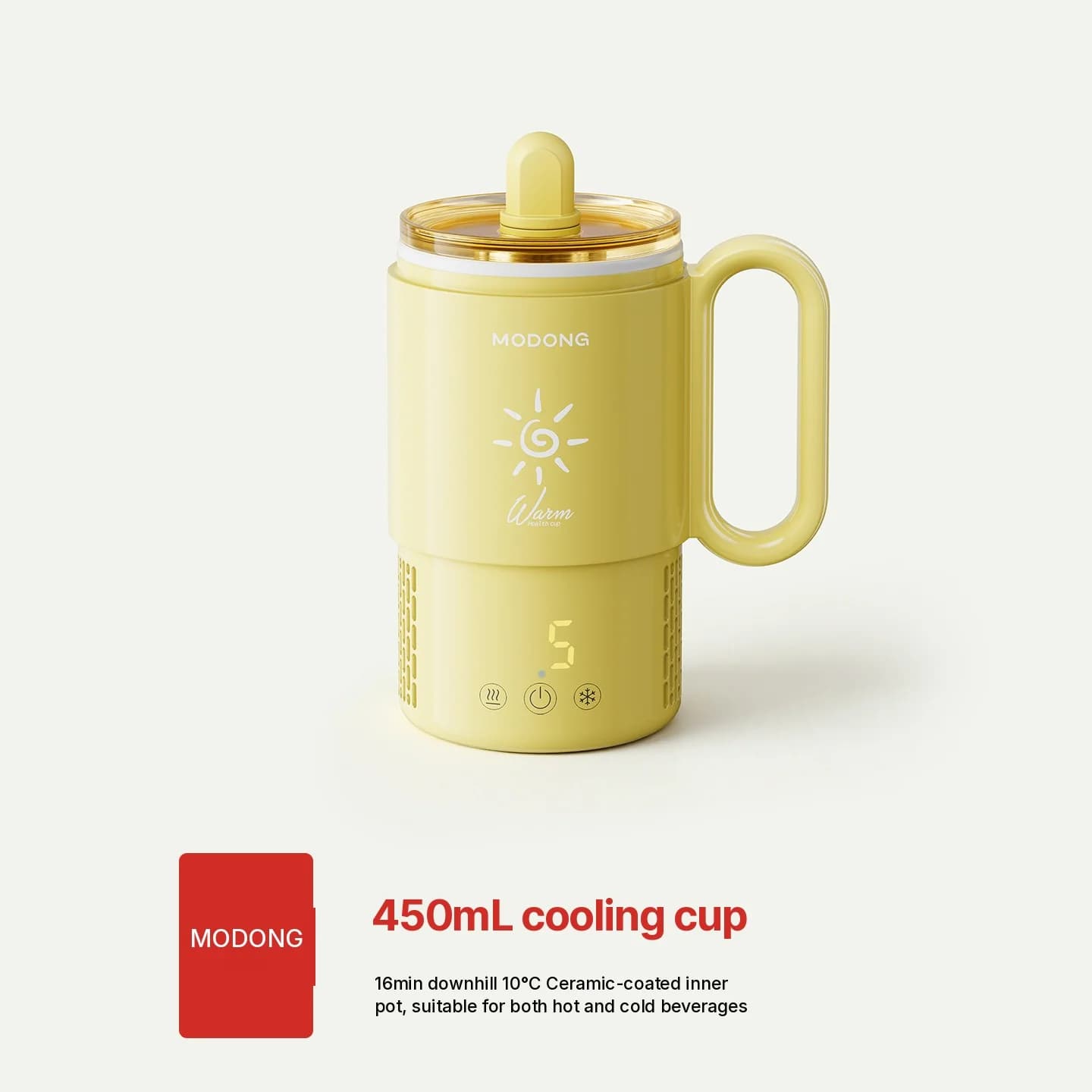 Mini hladilna in grelna skodelica 450mL 36W na dotik