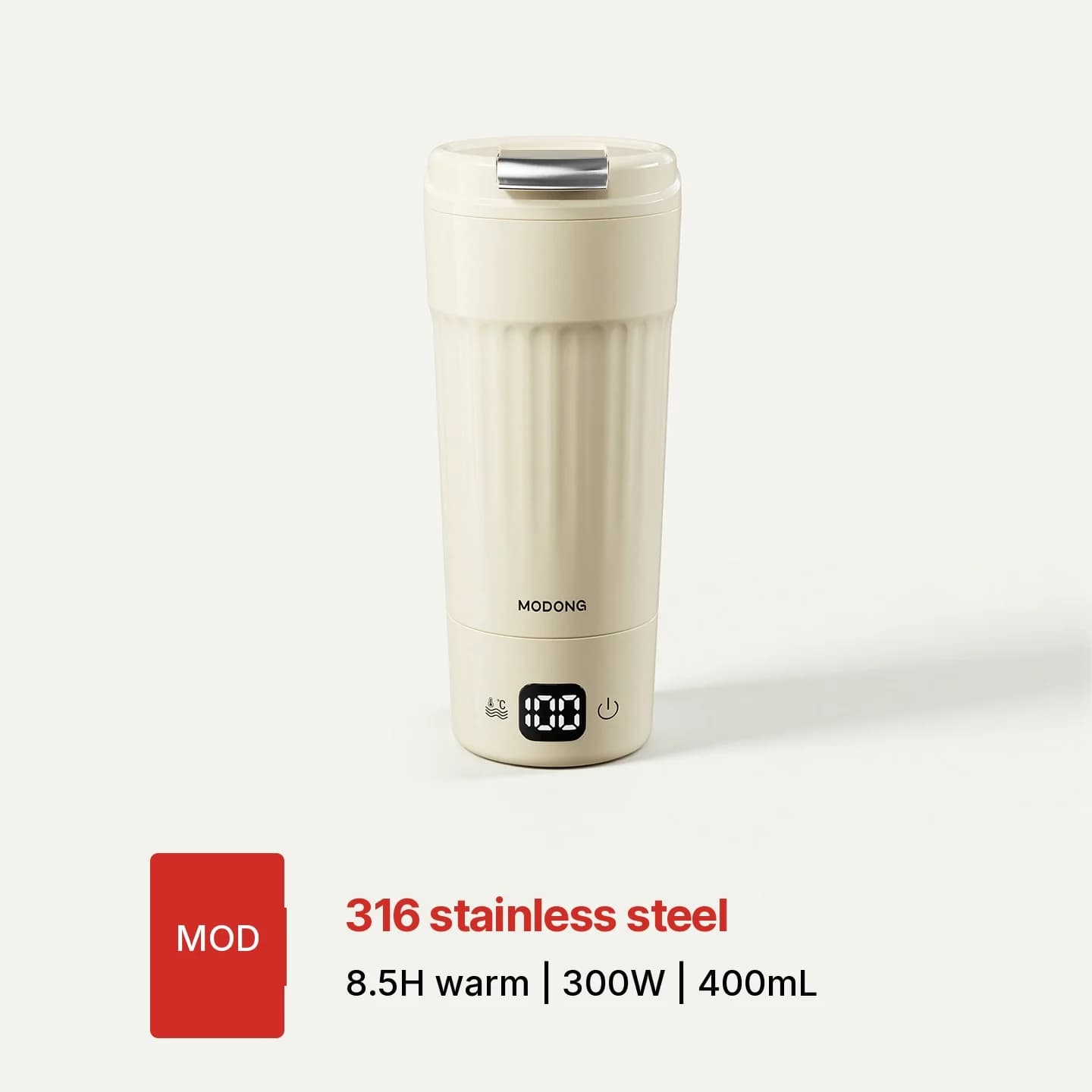 Prenosni električni grelnik, 400mL, 7 nastavitev temperature