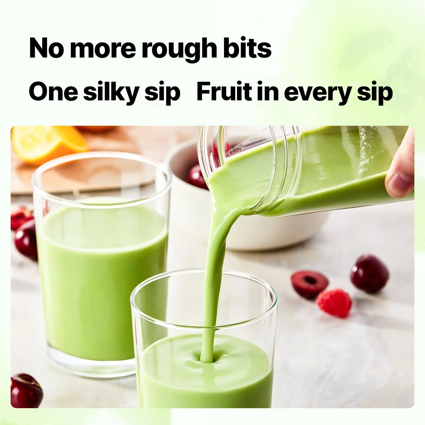 Prenosni brezžični mešalni lonček za sokove in smoothije