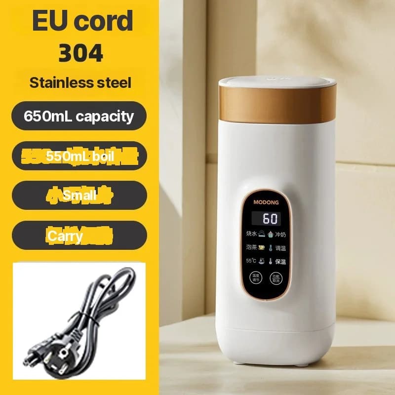Prenosna električna grelna skodelica 650 ml z vložkom 304 ali 316