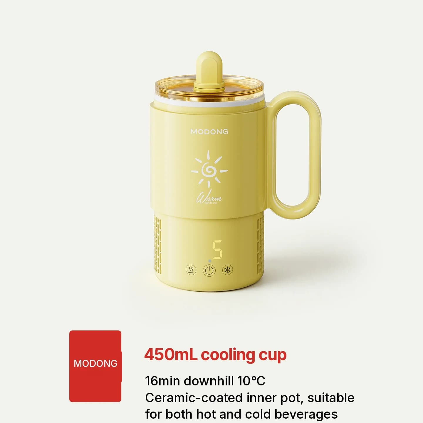 Mini skodelica za hlajenje in segrevanje 450mL 36W z upravljanjem na dotik