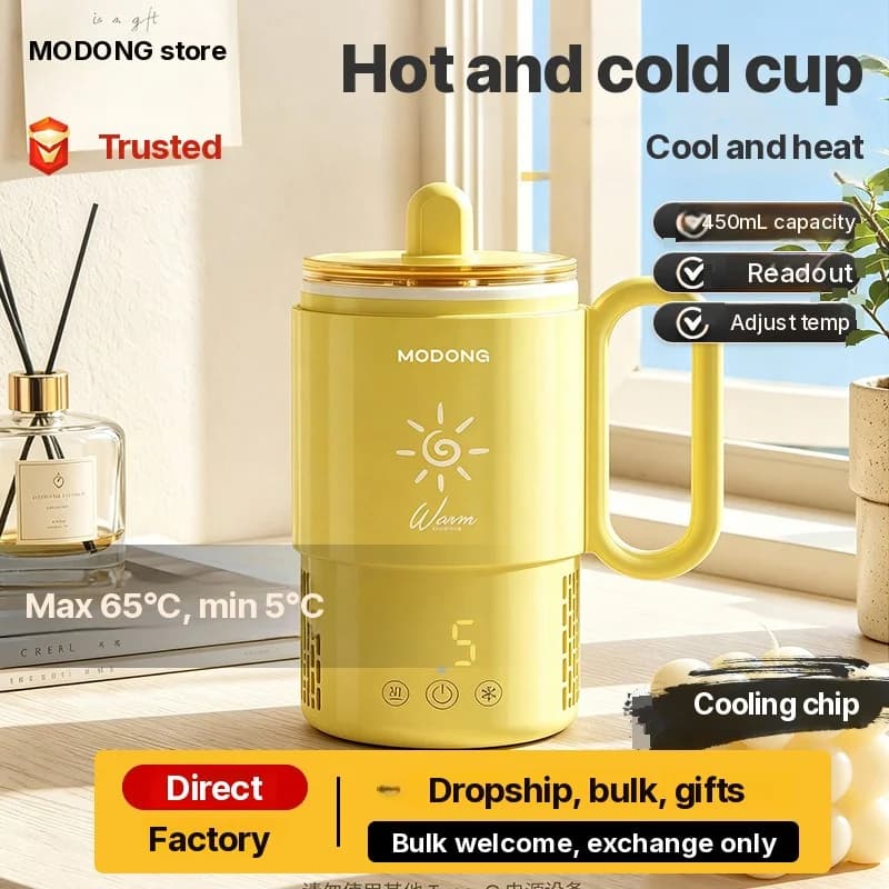Mini hladilna in grelna skodelica 450mL 36W na dotik