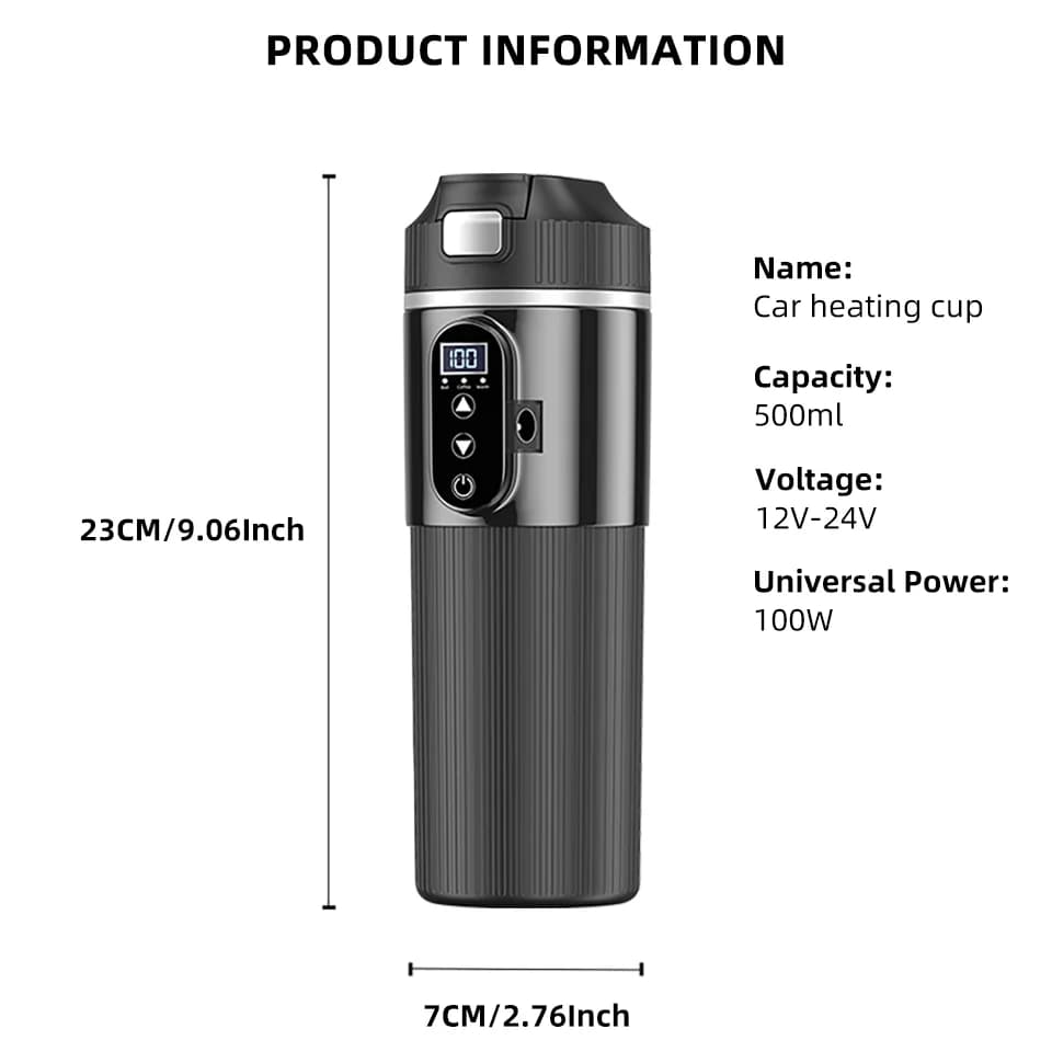 Električna posoda za ogrevanje 500ml 12V/24V