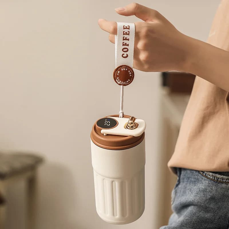 450ml termovka z merilnikom temperature