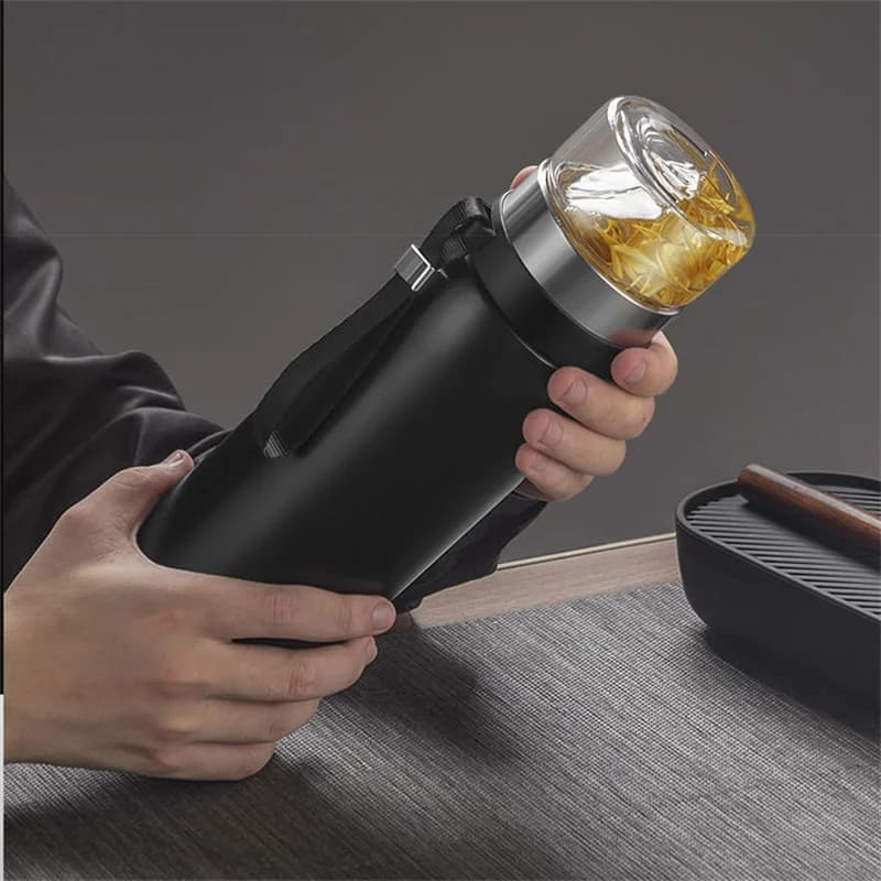 750ml/1100ml termovka za čaj z infuzorjem