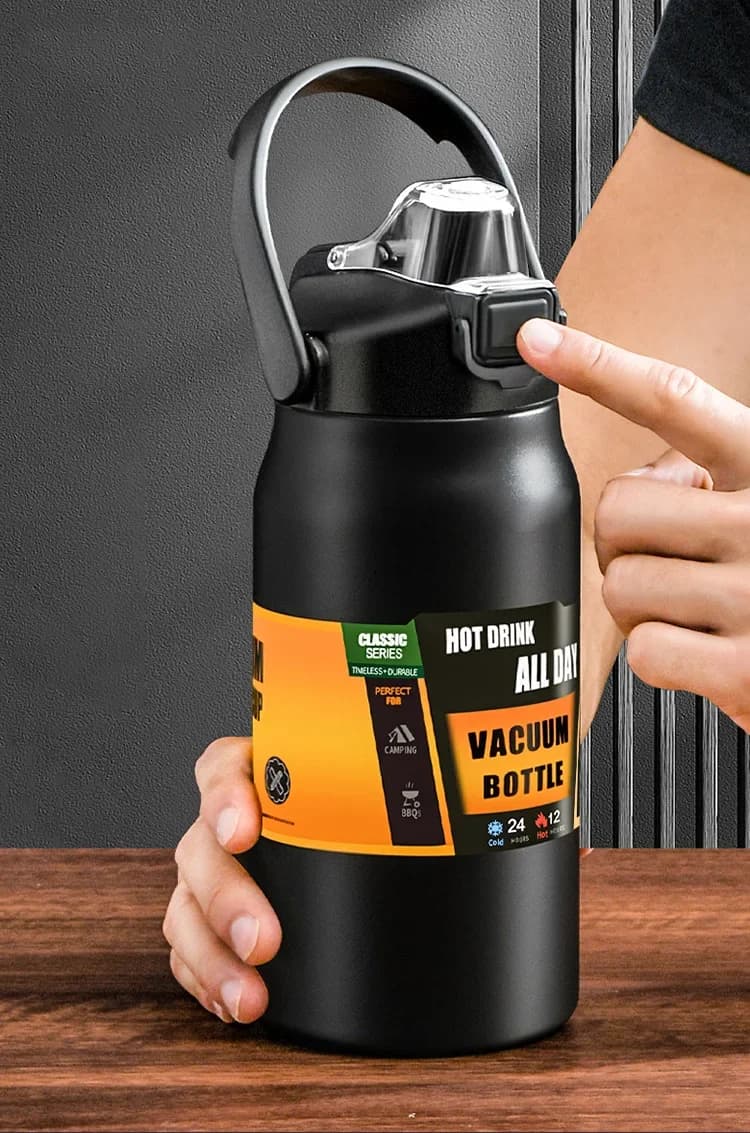 Zunanji termovka kozarec s slamico 0.8-1.5L