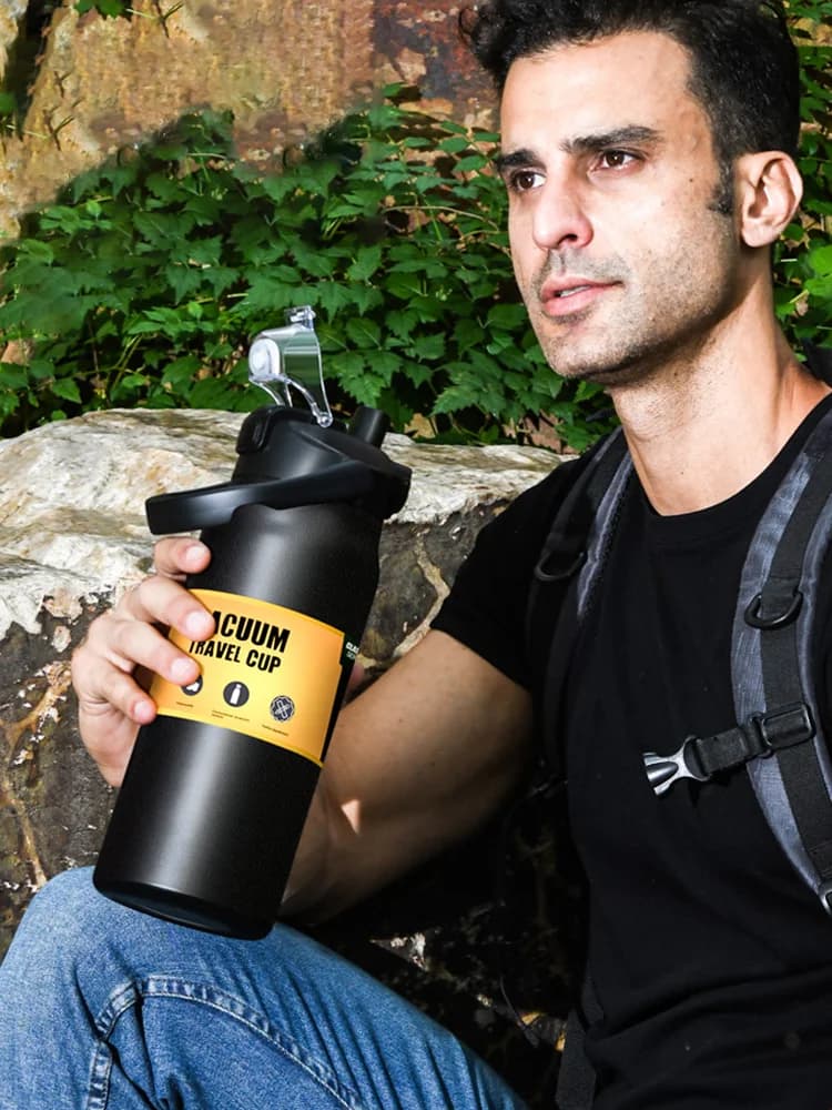 Zunanji termovka kozarec s slamico 0.8-1.5L
